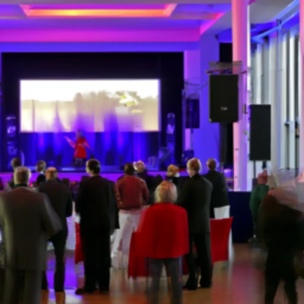 Der alternative Bildtext für das Bild könnte folgendermaen lauten Teilnehmer beim Aschheimer Unternehmertreff im Technologiepark Aschheim - Netzwerken und Diskutieren für Unternehmer und