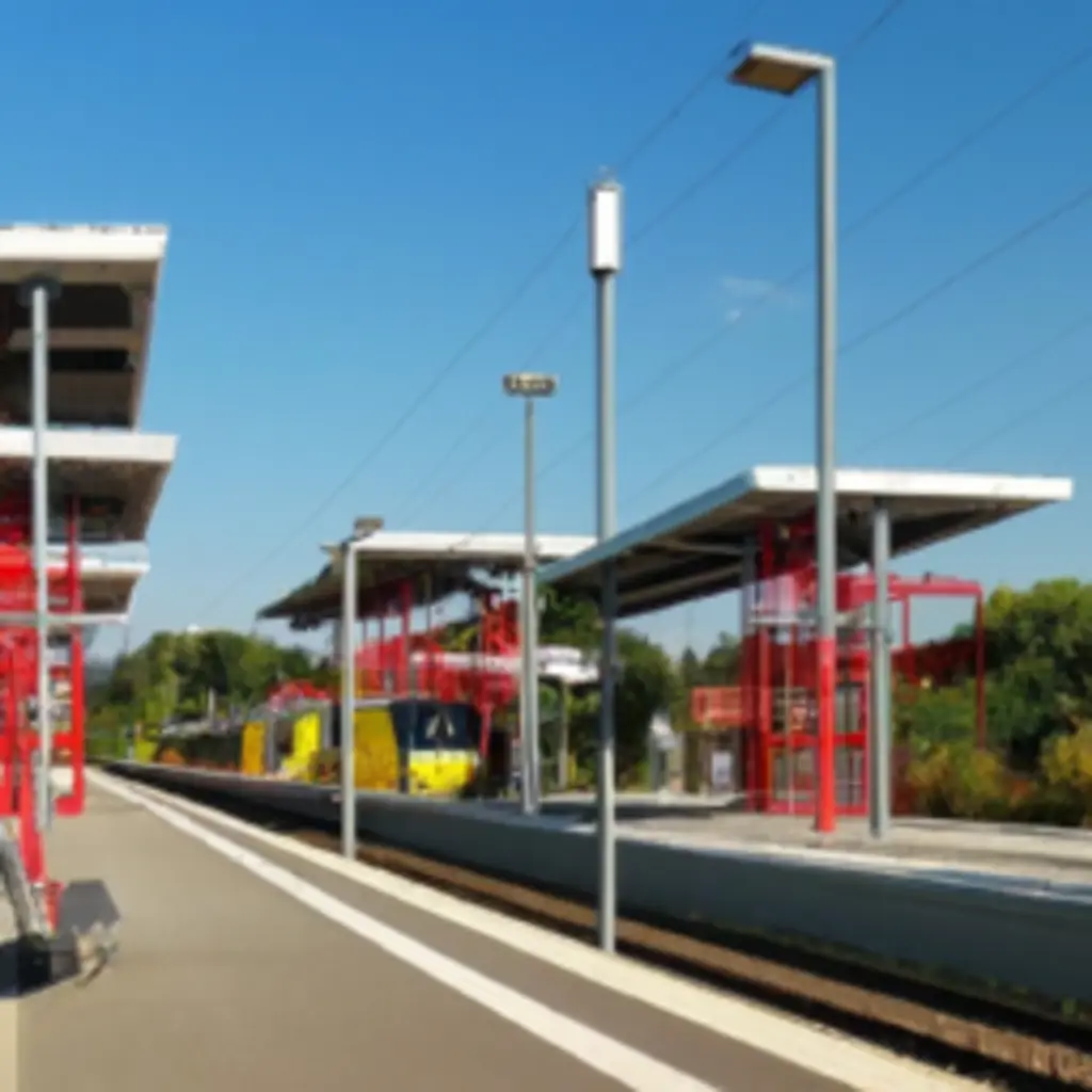 S-Bahn-Station in Aschheim ideal für Business-orientierte Pendler und Unternehmen im Münchner Umland