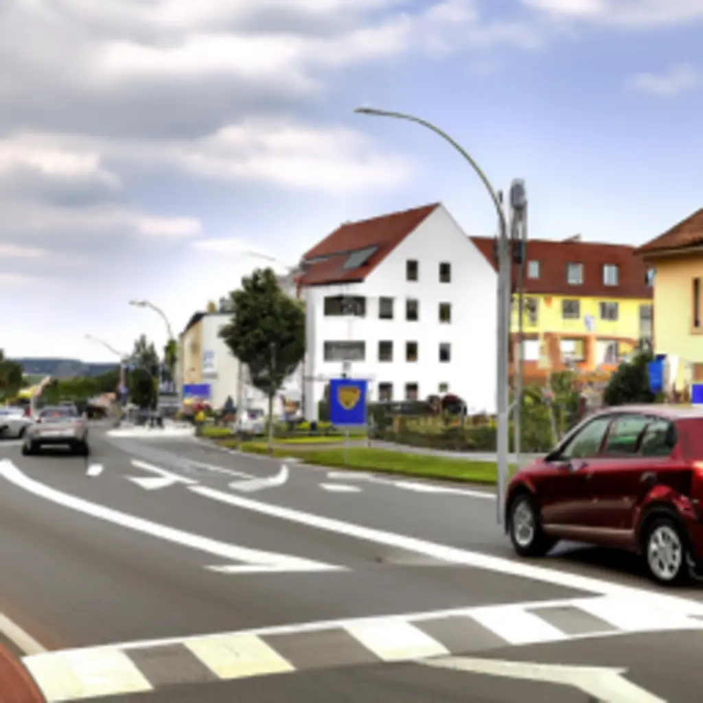 Bauprojekt zur Verbesserung und Optimierung der Verkehrsinfrastruktur in Aschheim Bayern